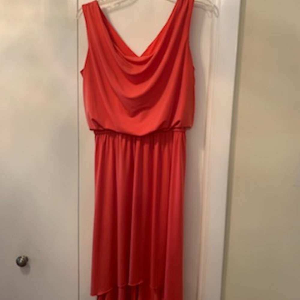 Coral dress